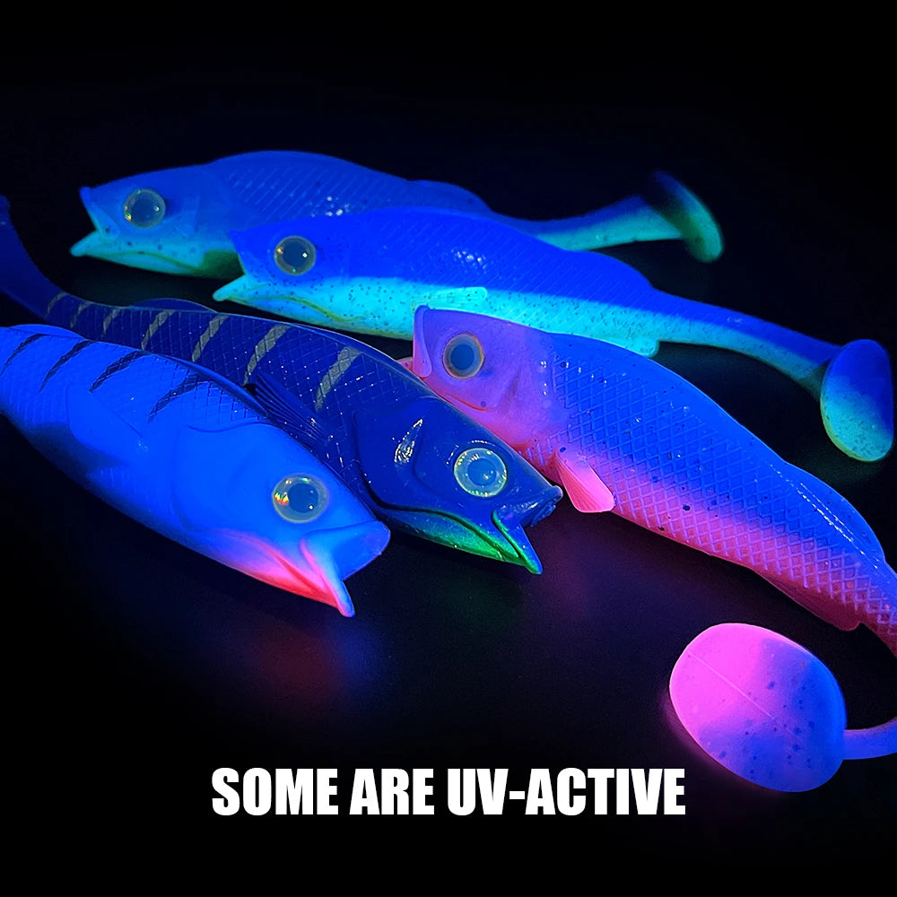 SPINPOLER™ – UV-aktiver Softbait Shad
