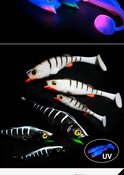 SPINPOLER™ – UV-aktiver Softbait Shad